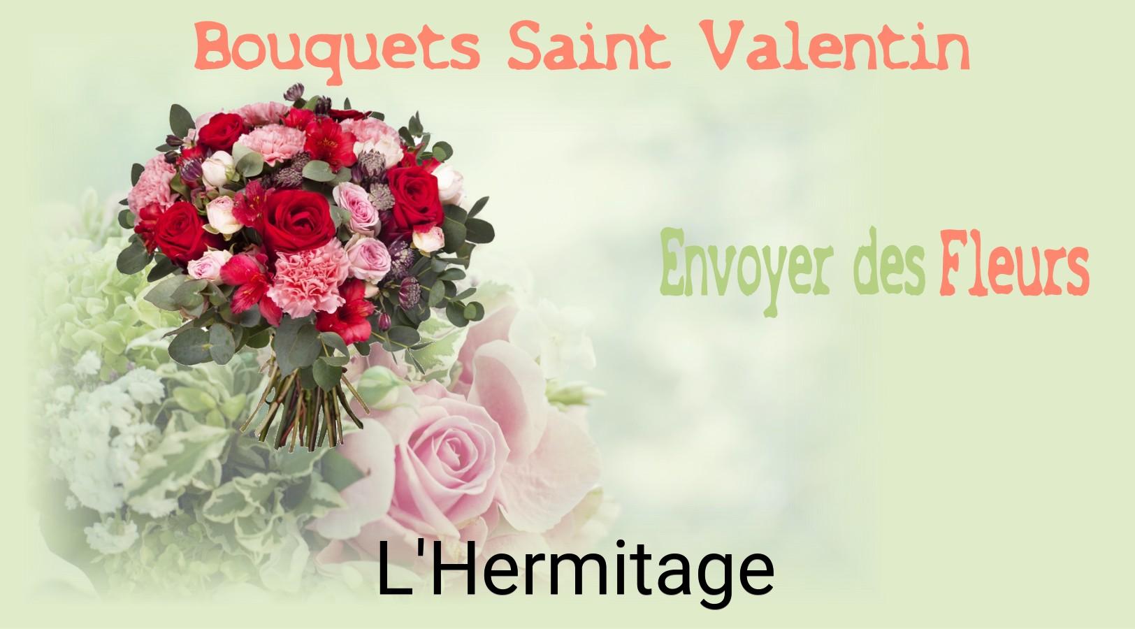 Roses de Saint-Valentin livrées à L'Hermitage